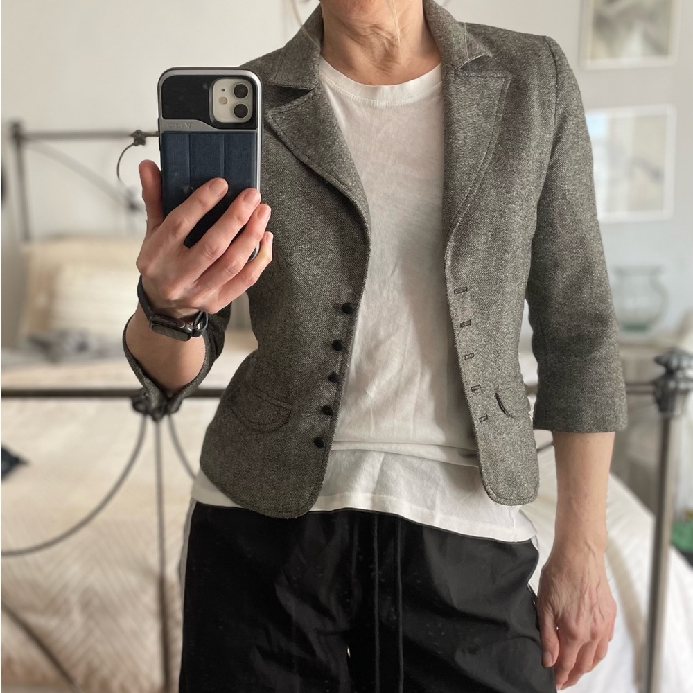 Gray Women's Blazer